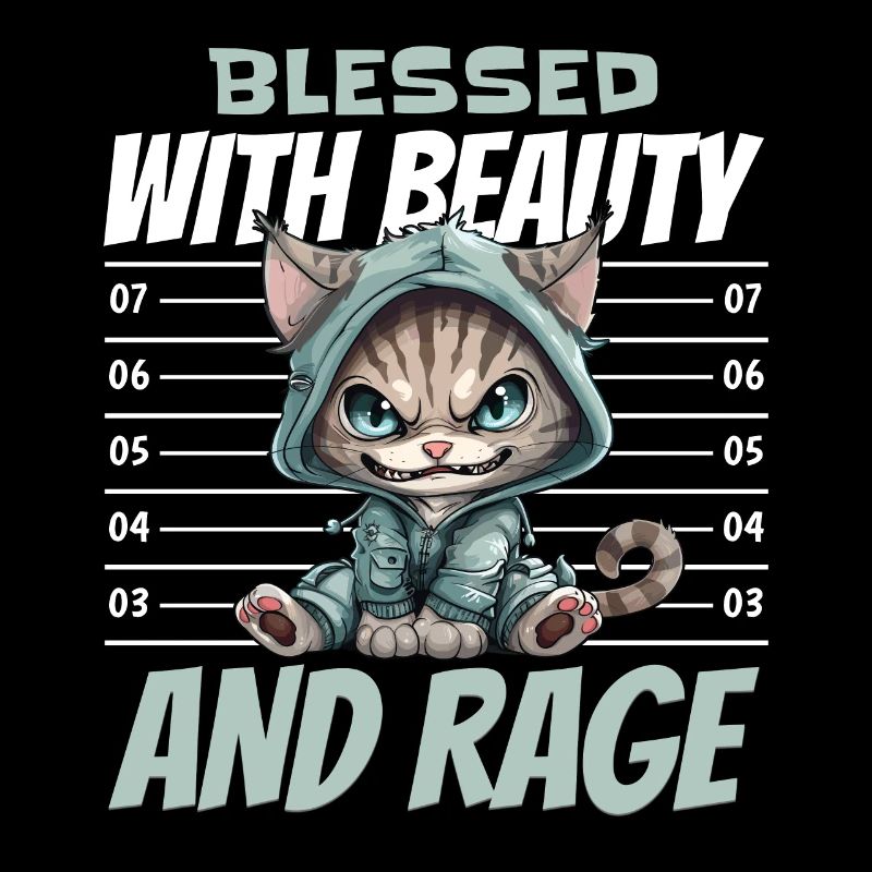 Katze Geschenk Ironie Sarkasmus Humor Geburtstag