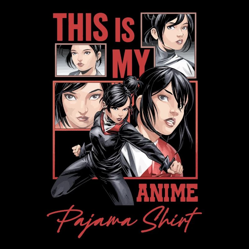 C’est ma chemise de pyjama anime