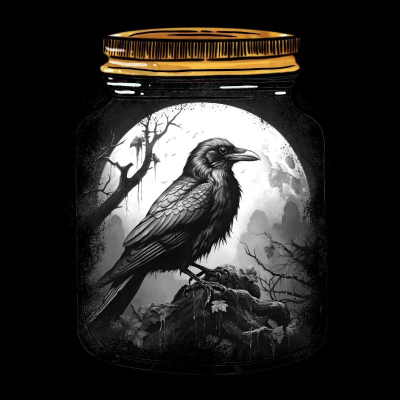 mystical halloween raven raven crow crows