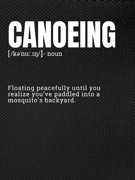 Funny Canoeing Definition