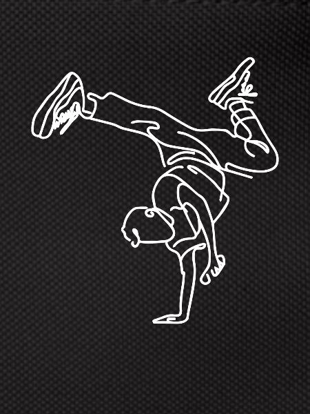 Breakdance Boy Drawing
