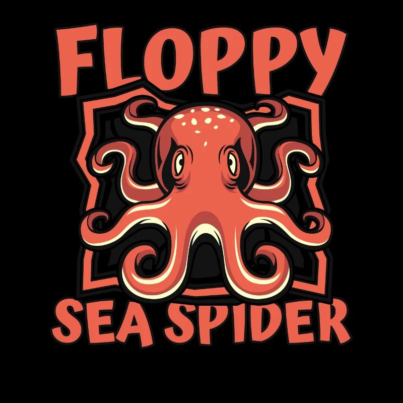 Araignée de mer molle Octopoda Cephalopoda Octopodes