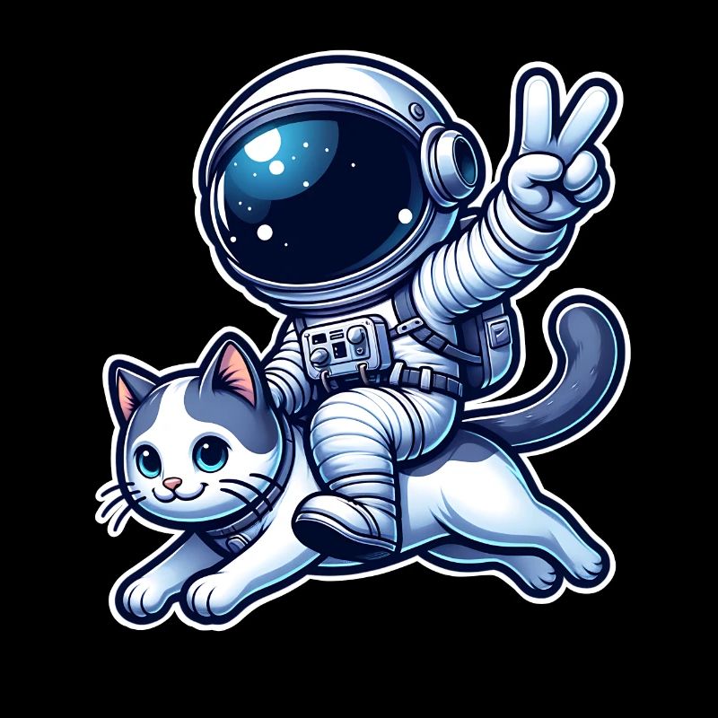 Astronaut Katze