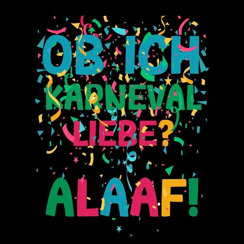 Que j’aime le carnaval Alaaf Confettis du carnaval