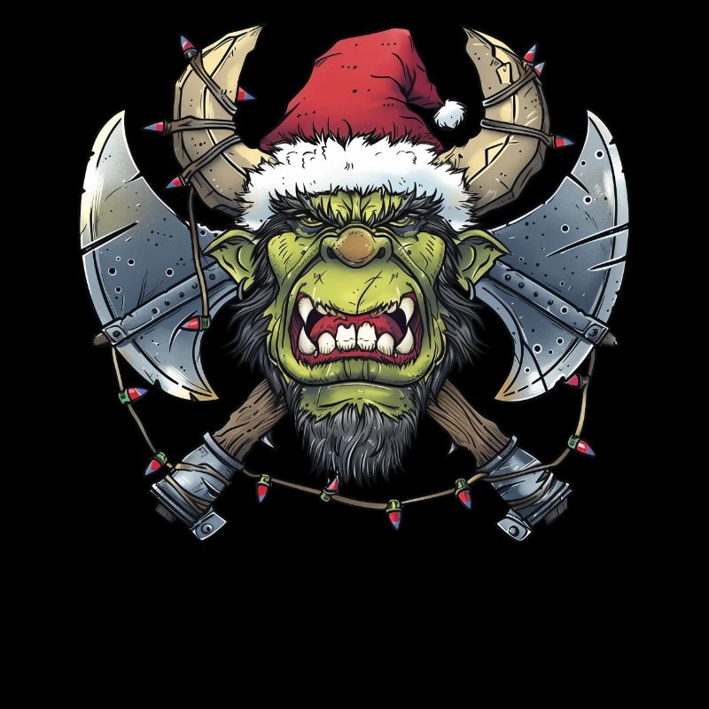 Oger Troll MMORPG RPG Rollenspiele LARP Xmas
