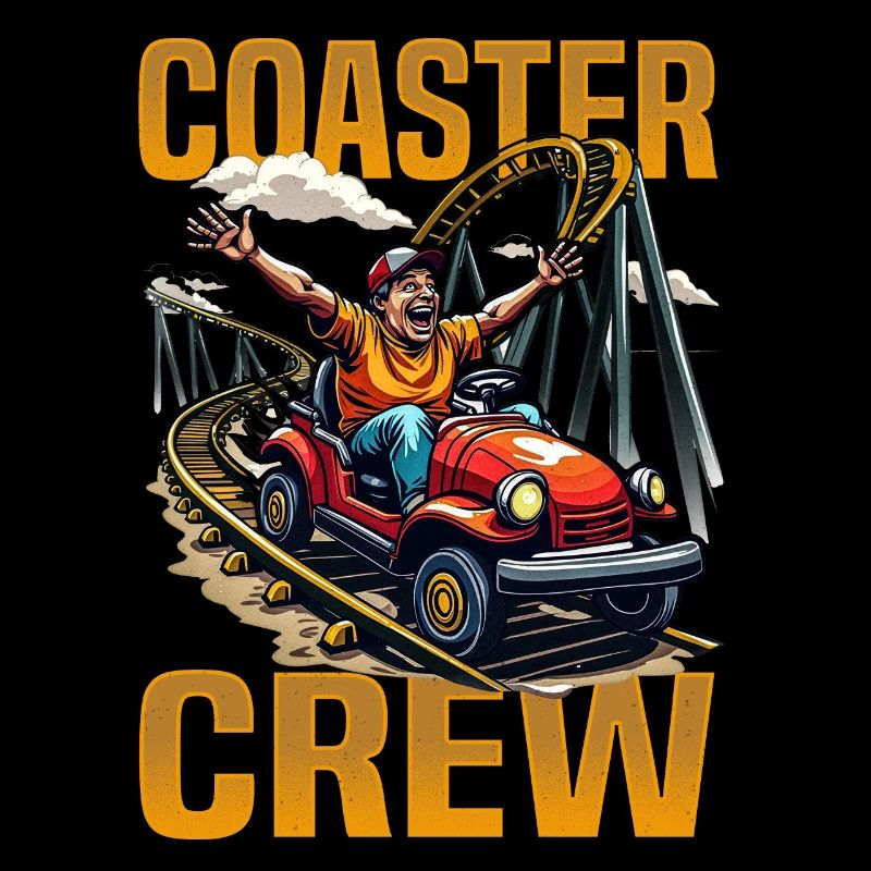 Vintage Rollercoaster Crew I Family Roller Coaster