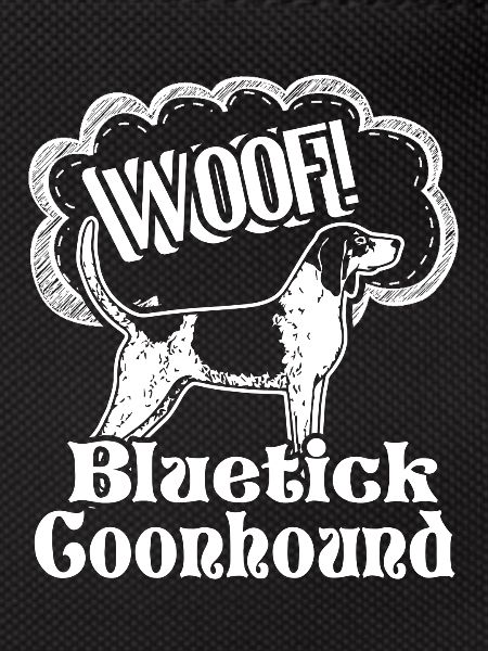 Woof Bluetick Coonhound