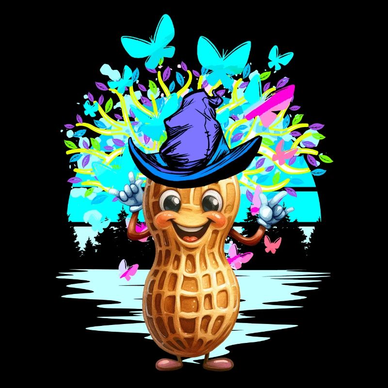 Peanut Peanuts Kids Child Spring Magic Nut