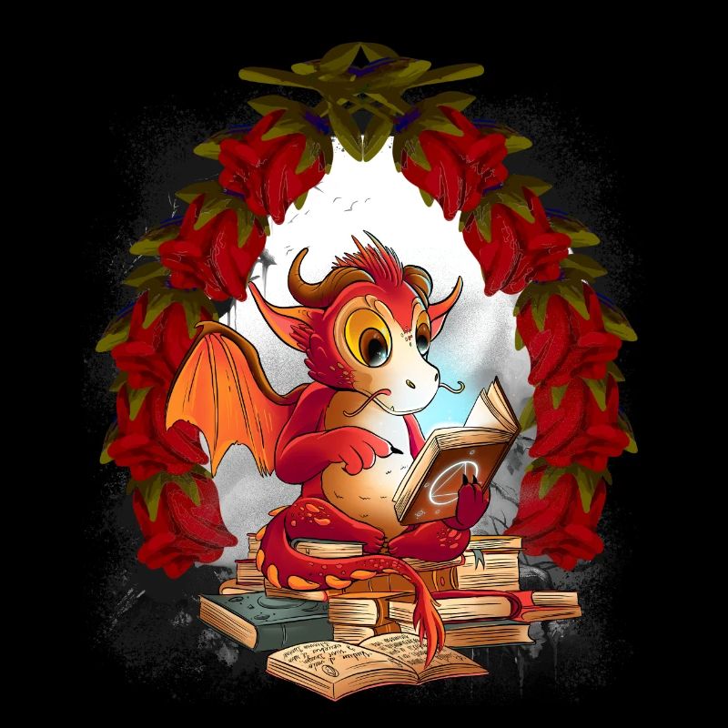 Dragon Noël Conte de fées Lecture Noël Noël