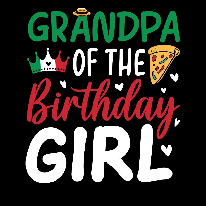 Papi de la fille d’anniversaire
