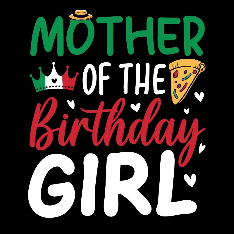 Mère de la fille d’anniversaire