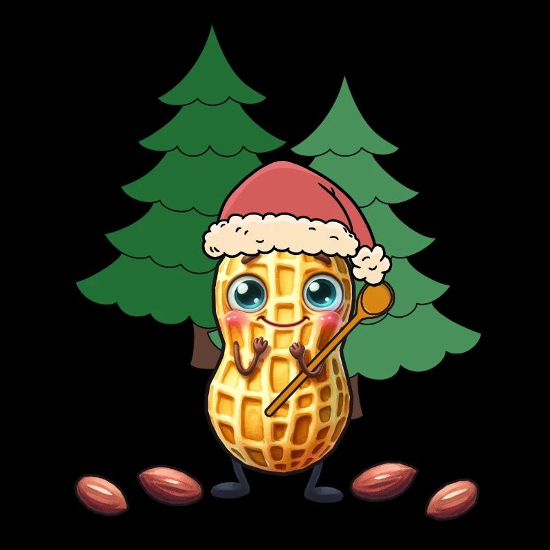 Peanut Christmas Nut Nuts Xmas