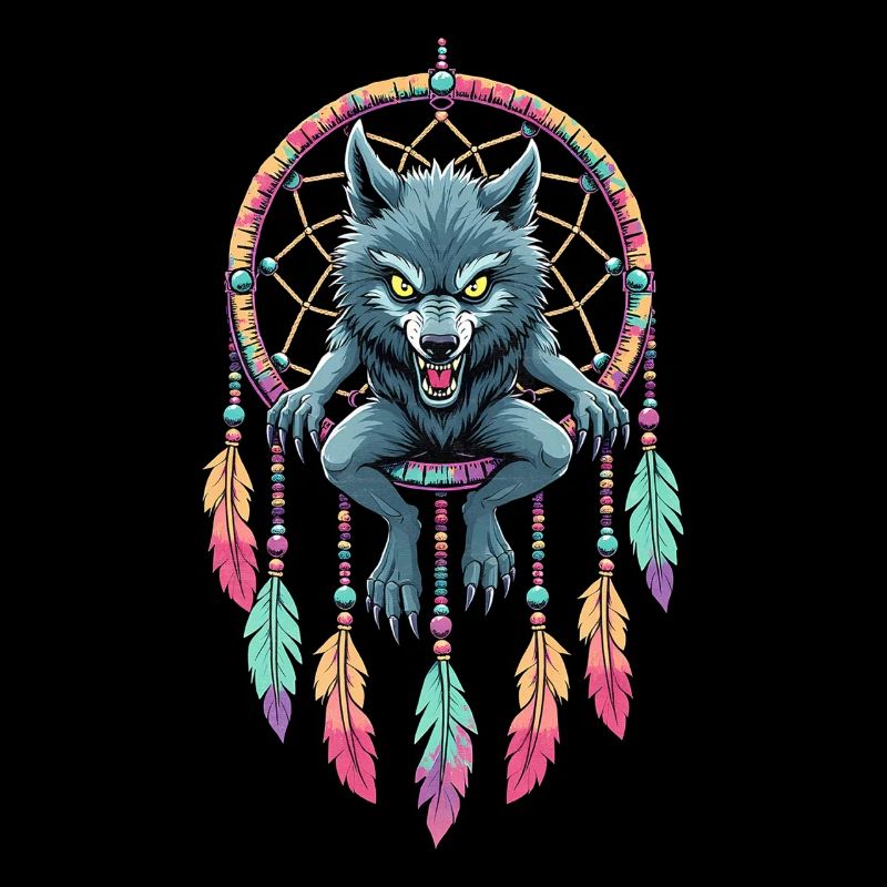 Attrape-rêves Loup-garou