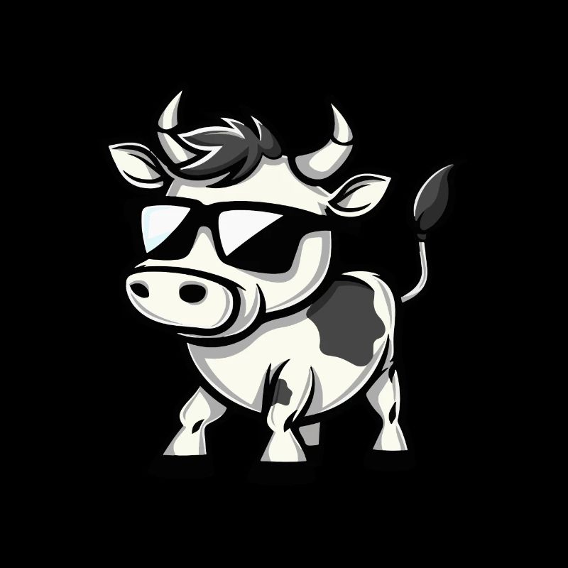 Cow Comic Cool