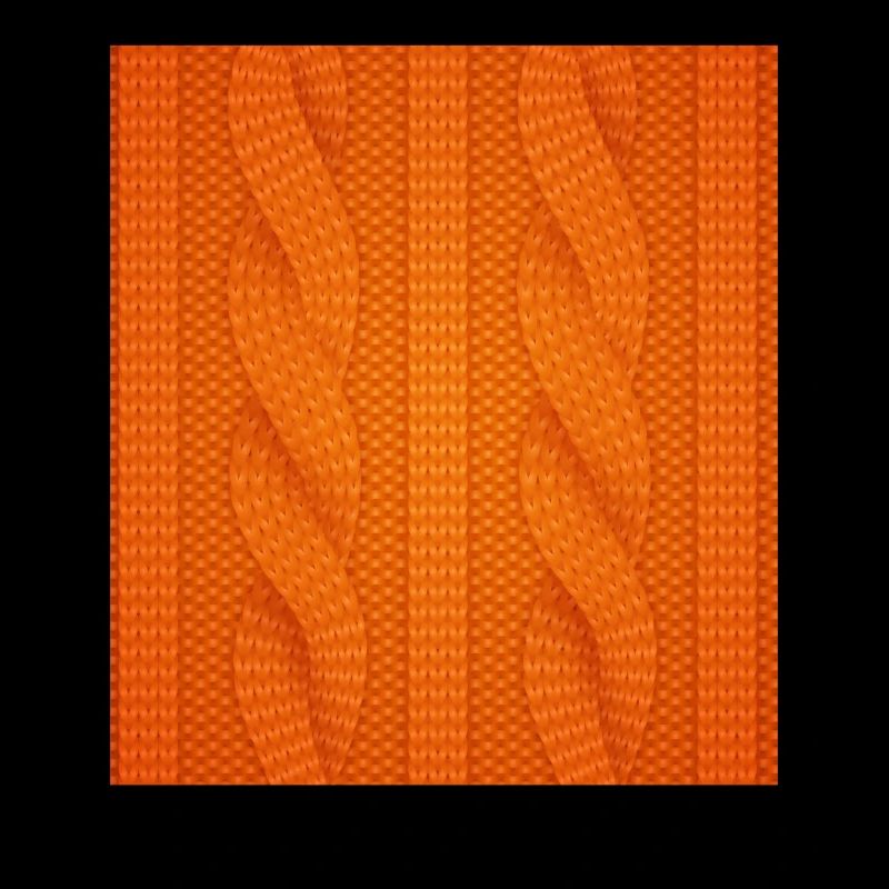 Orange gestricktes Muster Design Orange Knitted
