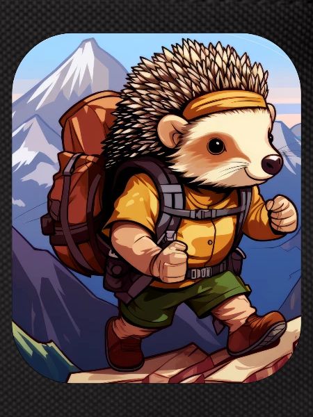 IgelWandern / Bergsteiger Igel