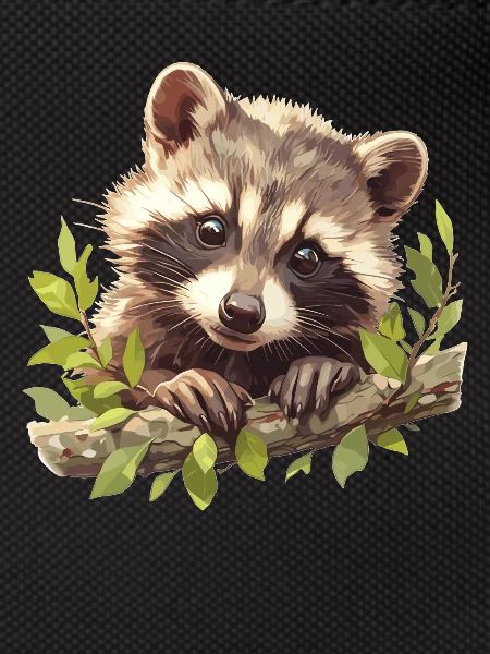 Waschbären Waschbär