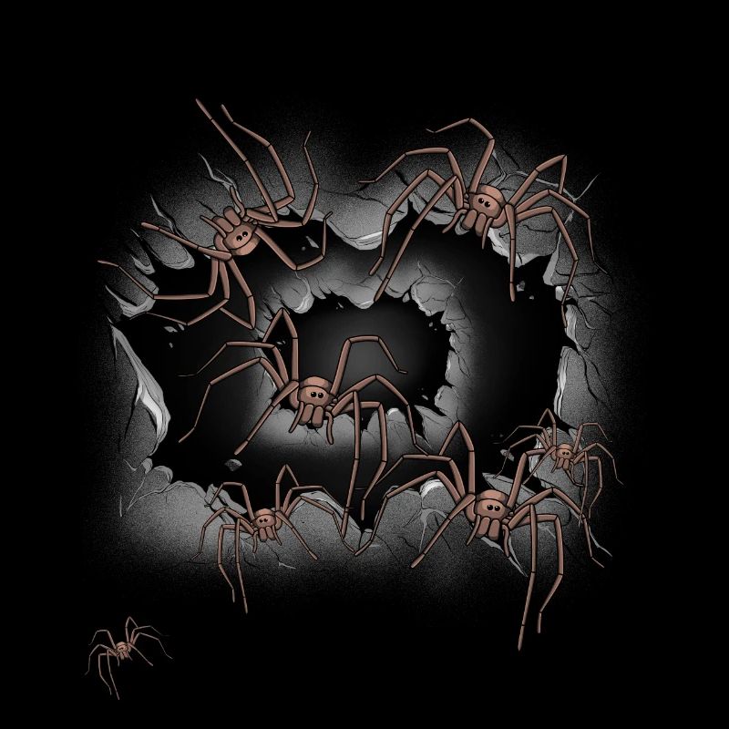 Halloween Spiders Spider Spiders Phobia Panic