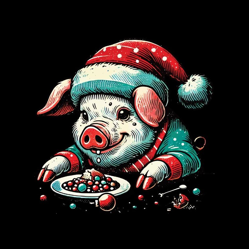Greedy Christmas Pig