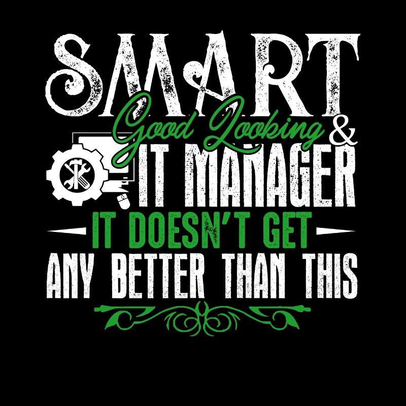 IT Manager Smart Good Looking IT Manager