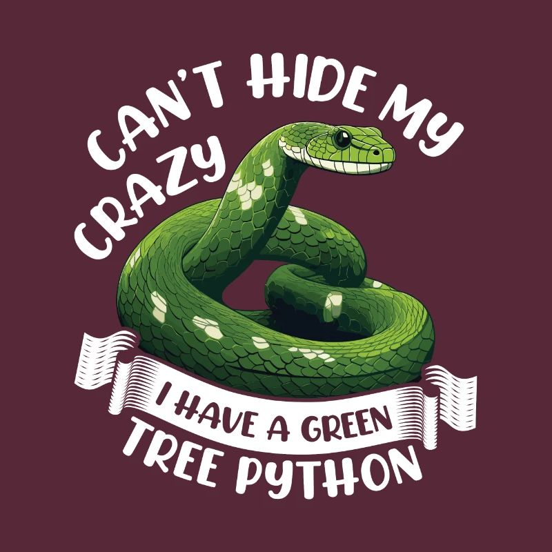Python arborescent vert