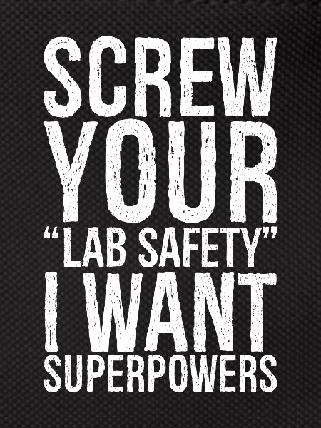 screw your lab safety