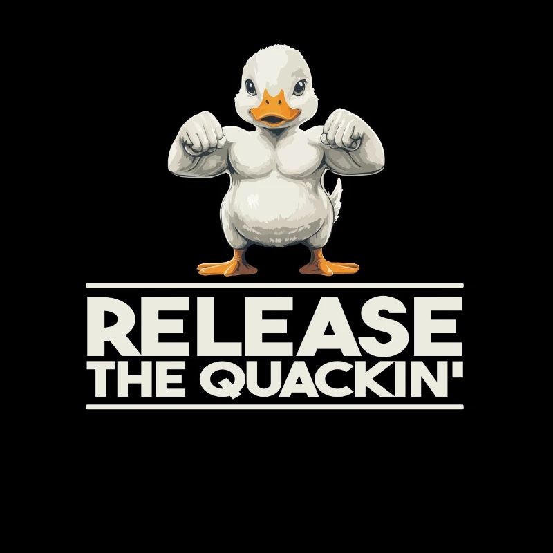 Release The Quackin' Duck Power Humor