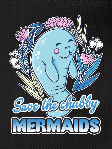 Manatee Save Chubby Mermaids