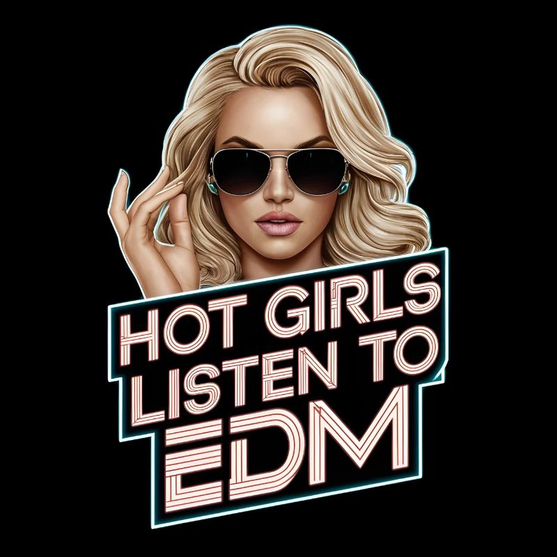 Les filles chaudes écoutent de l’edm