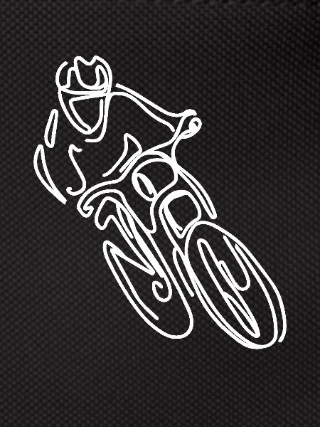 Dessin de VTT Freeride
