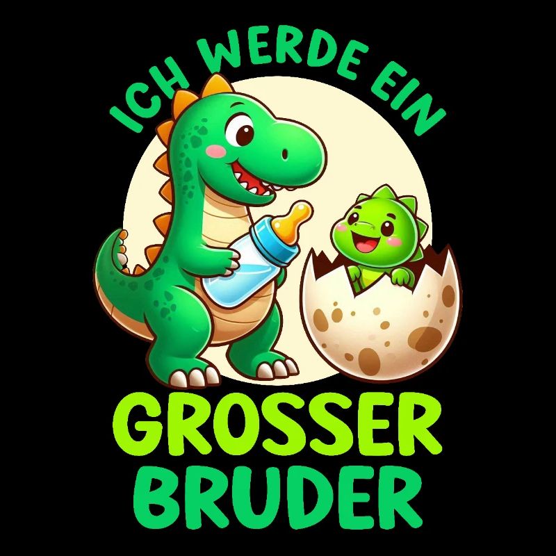 Ich Werde Großer Bruder Dinosaurier Neuer Bruder