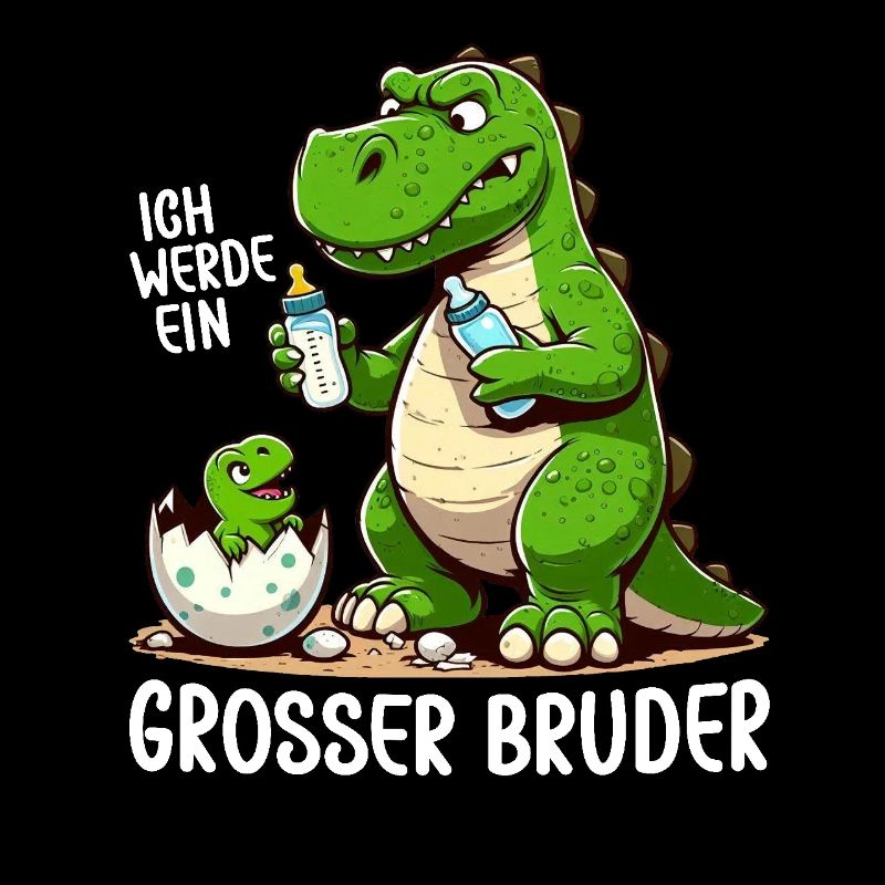 Ich Werde Großer Bruder Dinosaurier Neuer Bruder