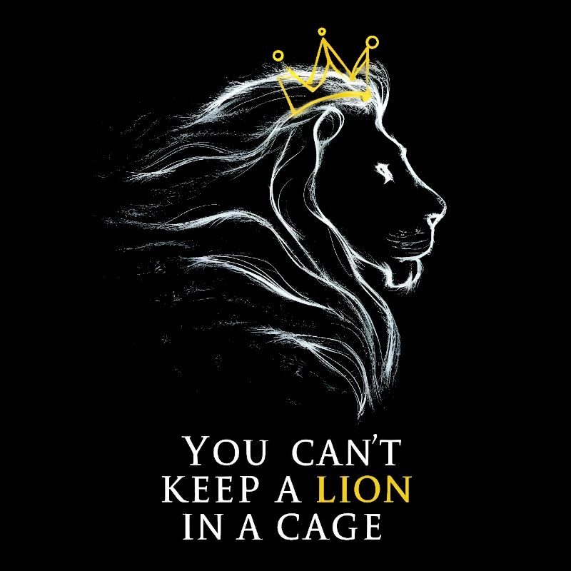 You cant keep a lion in a cage