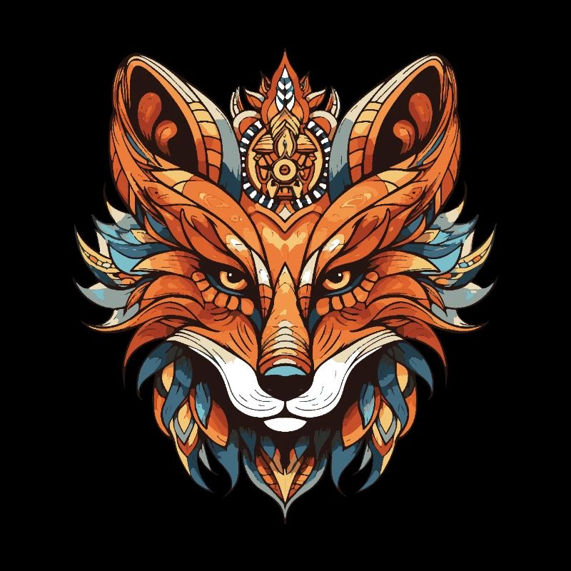 Fox Portrait Head