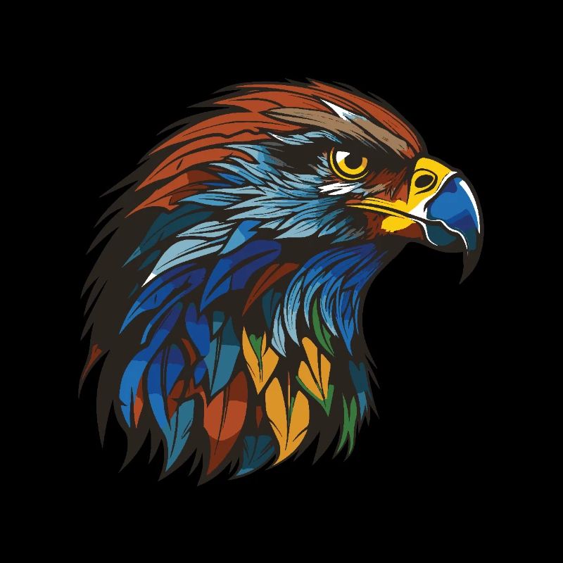 Eagle Portrait Head