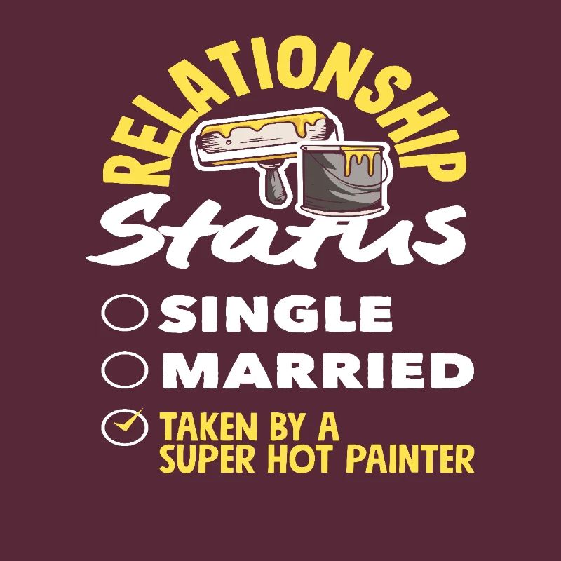 Relationship Status Assigned To Hot Painter