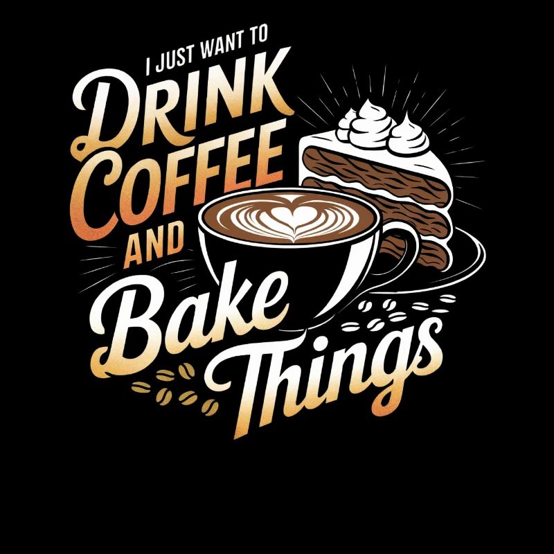 Drink Coffee and Bake Baking Baker Bakery Bakers