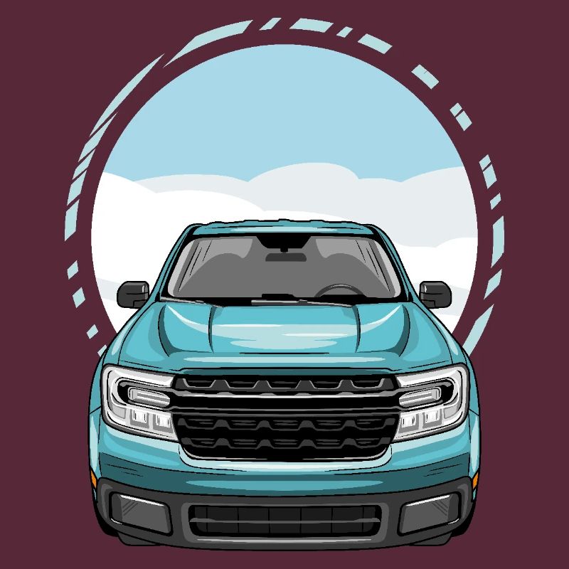 Pickup front view
