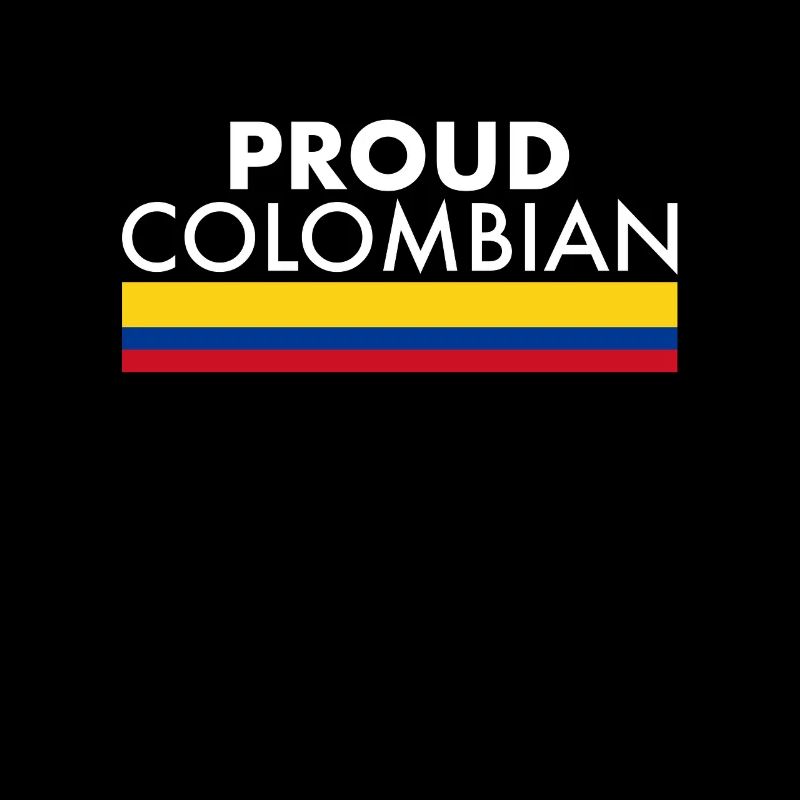 Fier Colombie Colombie Drapeau colombien