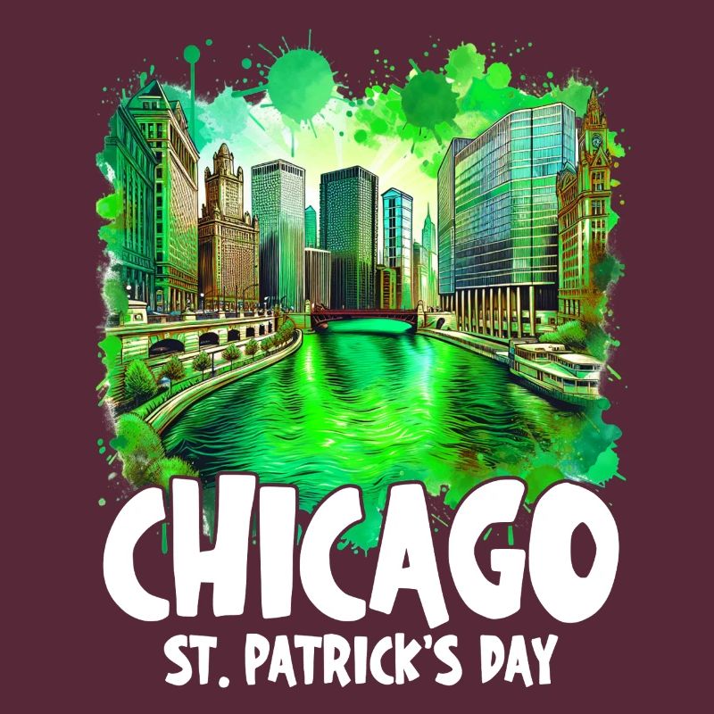 Chicago River Celebration St. Patrick's Day