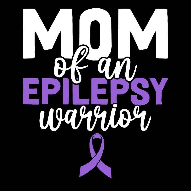 Mutter Einer Epilepsie Kriegerin Lila Band Epilepsie
