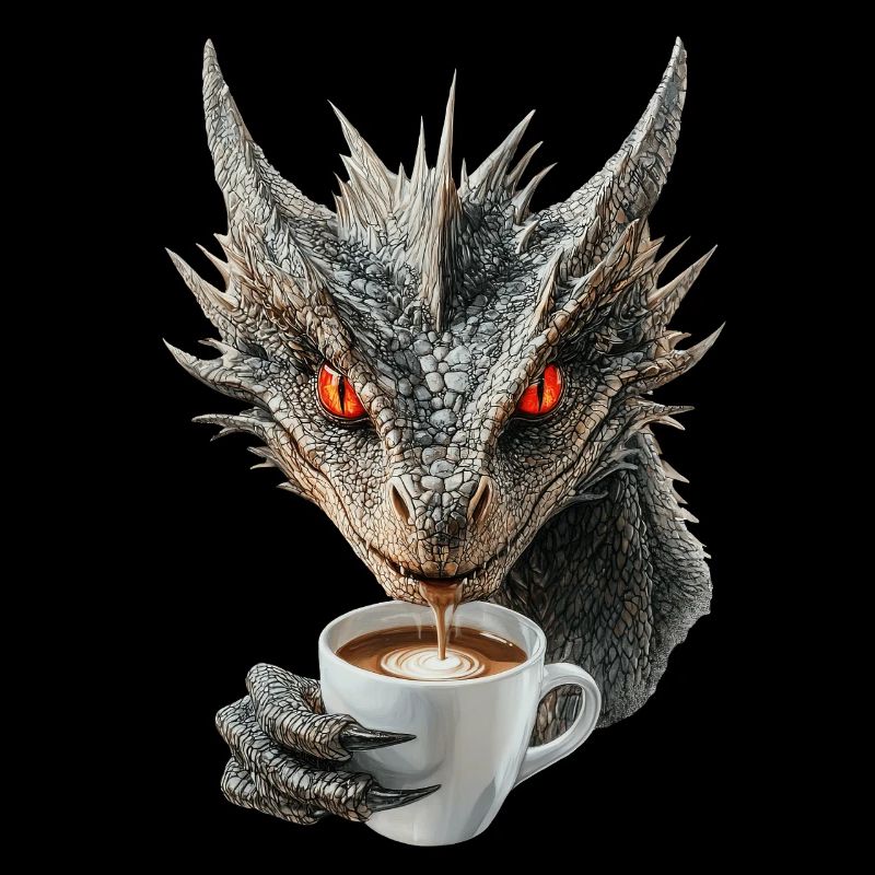 Drachen Kaffee