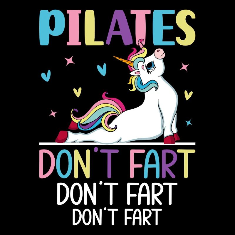 Pilates Don’t Fet Drôle Instructeur de Pilates Yoga