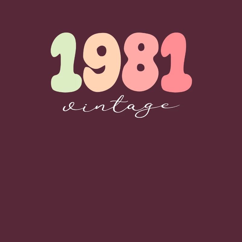 Anniversaire Année de naissance 1981