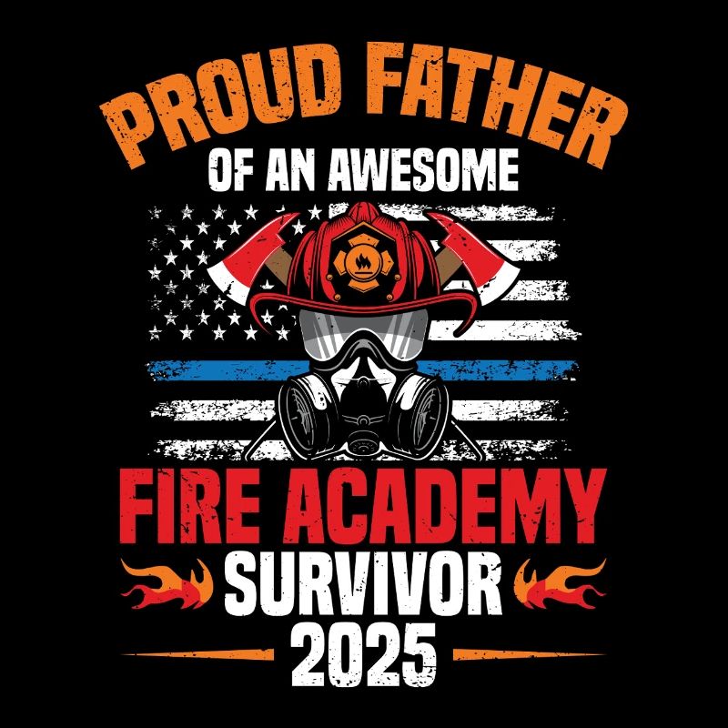 Stolze Vater Einer Awesome Fire Academy Survivor