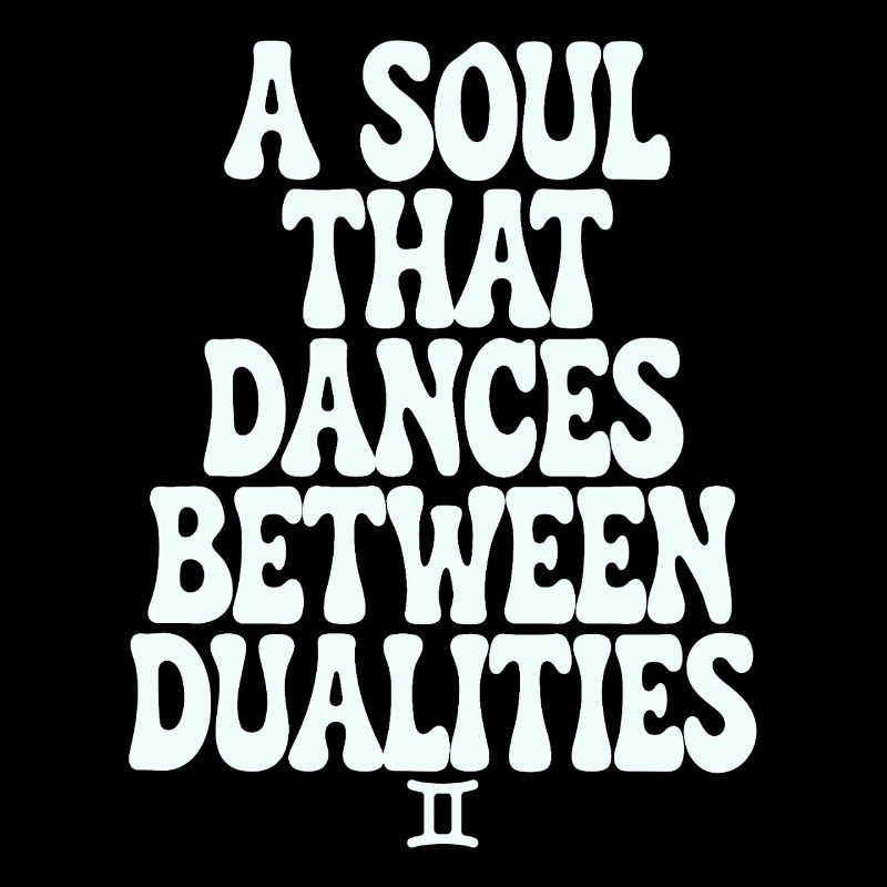 Gemini soul dancing between dualities