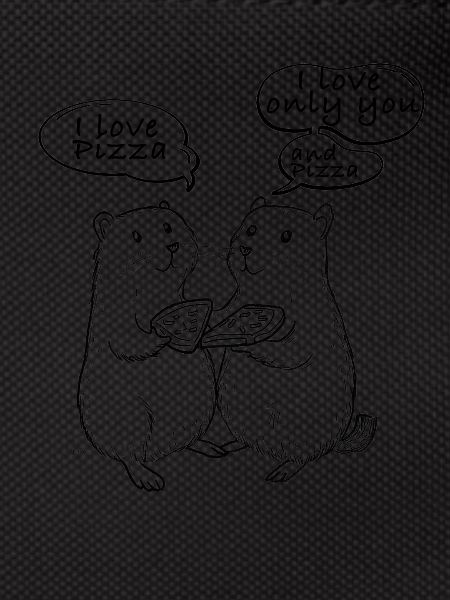 I love Pizza Murmeltiere