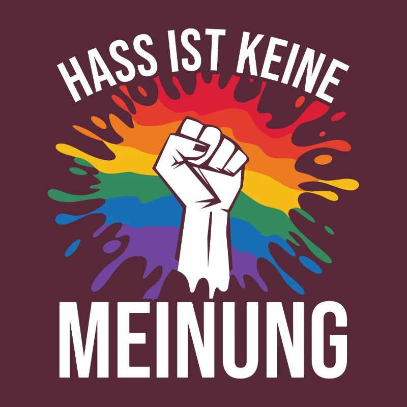 Hate is not an opinion Statement against the right