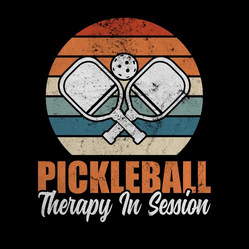 Retro Pickleball Therapy In Session