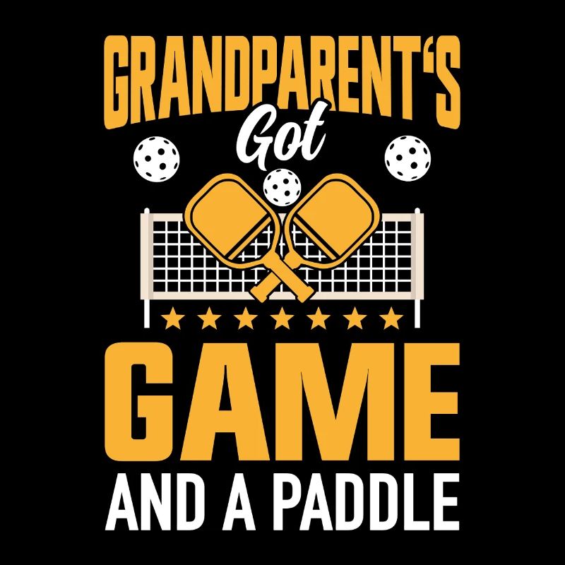 Pickleball Eltern Paddleball Oma Opa Paddle